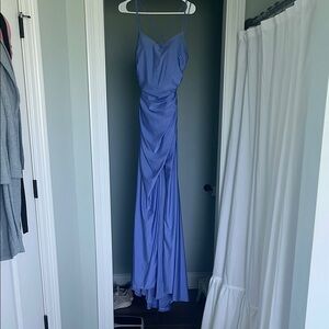 Elegant Blue Evening Gown
